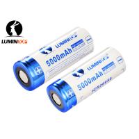 Buy cheap Li Ion Rechargeable Flashlight Batteries 3.7V 5000mAh High Capacity product