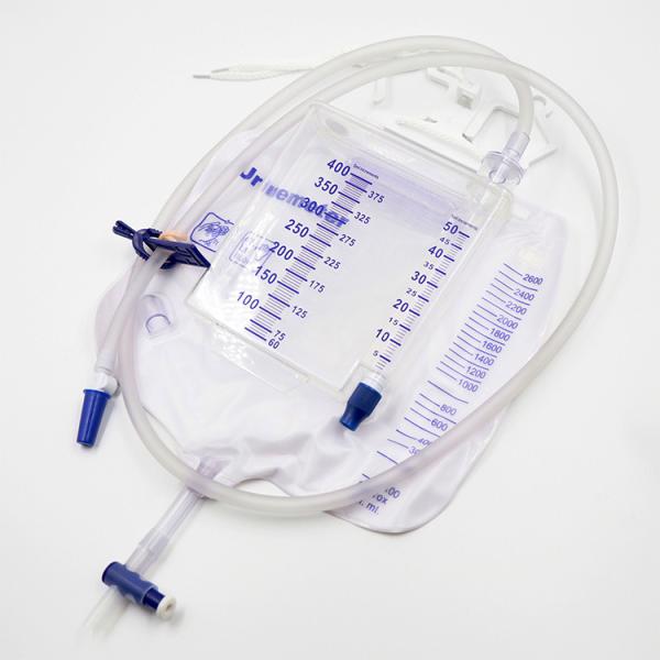 Buy cheap PVC Urology Disposable Products 2600ML 400CC Urine Drainage Bags from wholesalers