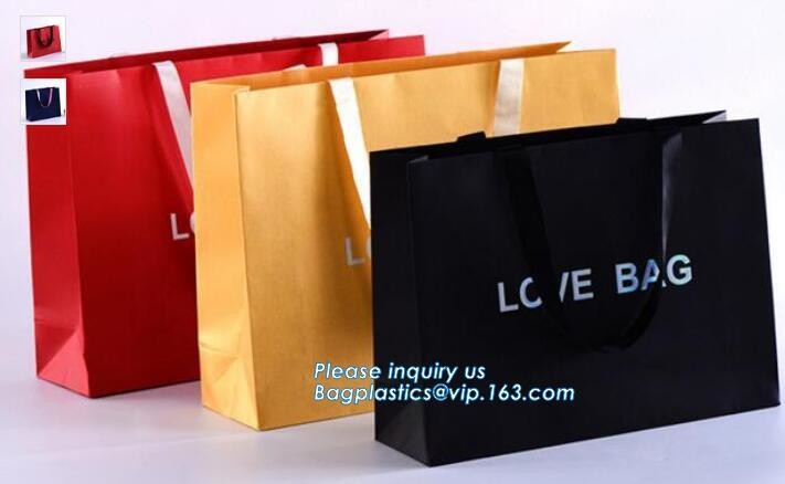 china custom design luxury shopping gift paper carrier bag template,Luxury Kraft Brown Paper Shopping Gift Jewelry Paper