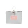 Buy cheap Eco Recycled Gift Bags 200gsm White Kraft Paper Wedding Drawstring Bags from wholesalers