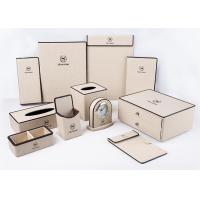 Buy cheap Classic Hotel Bathroom Pu Leather Tissue Box Conference folder product