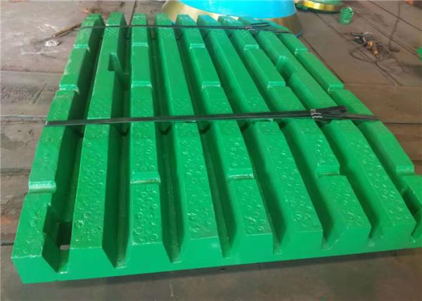Buy cheap Multi Color Jaw Crusher Spare Parts Mn21cr2 Jaw Plates For Mining Industry from wholesalers