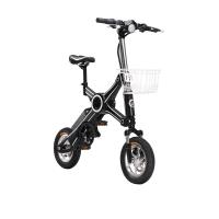 Buy cheap Adult 350W 2 Wheel Black / White Foldable Electric Scooter / Bicycle With Seat product