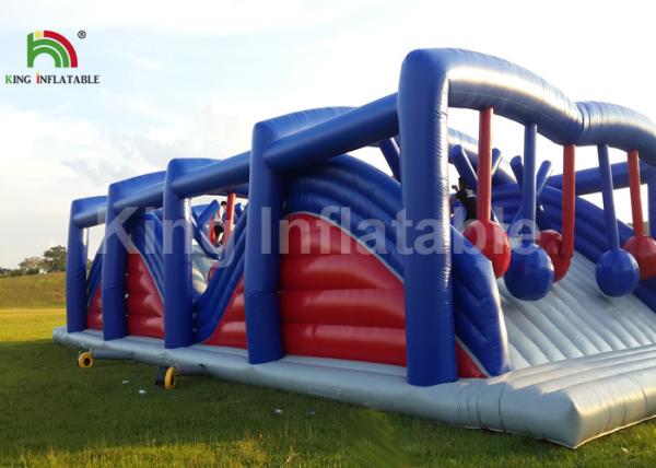 Buy cheap Custom Inflatable Sports Games 5k Obstacle Course Wreoking Balls 1 Years Warranty from wholesalers