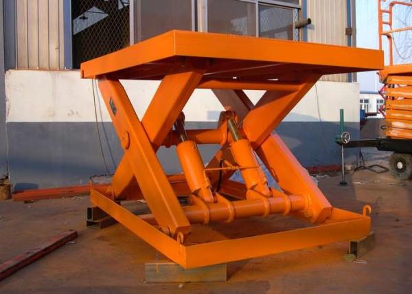 Buy cheap SANTO Stationary Hydraulic 3 Ton Scissor Lift 5.5KW Electric Lift For Construction from wholesalers