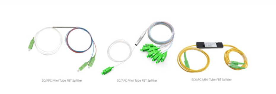 Mini Bare Steel Tube PLC Fiber Optic Optical Mini PLC Splitter (FTTH, CATV, telecom)