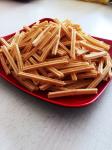Crispy And Crunchy Cheese/BBQ/Spicy Flavor Chineses Bugles Rice Cracker Mix
