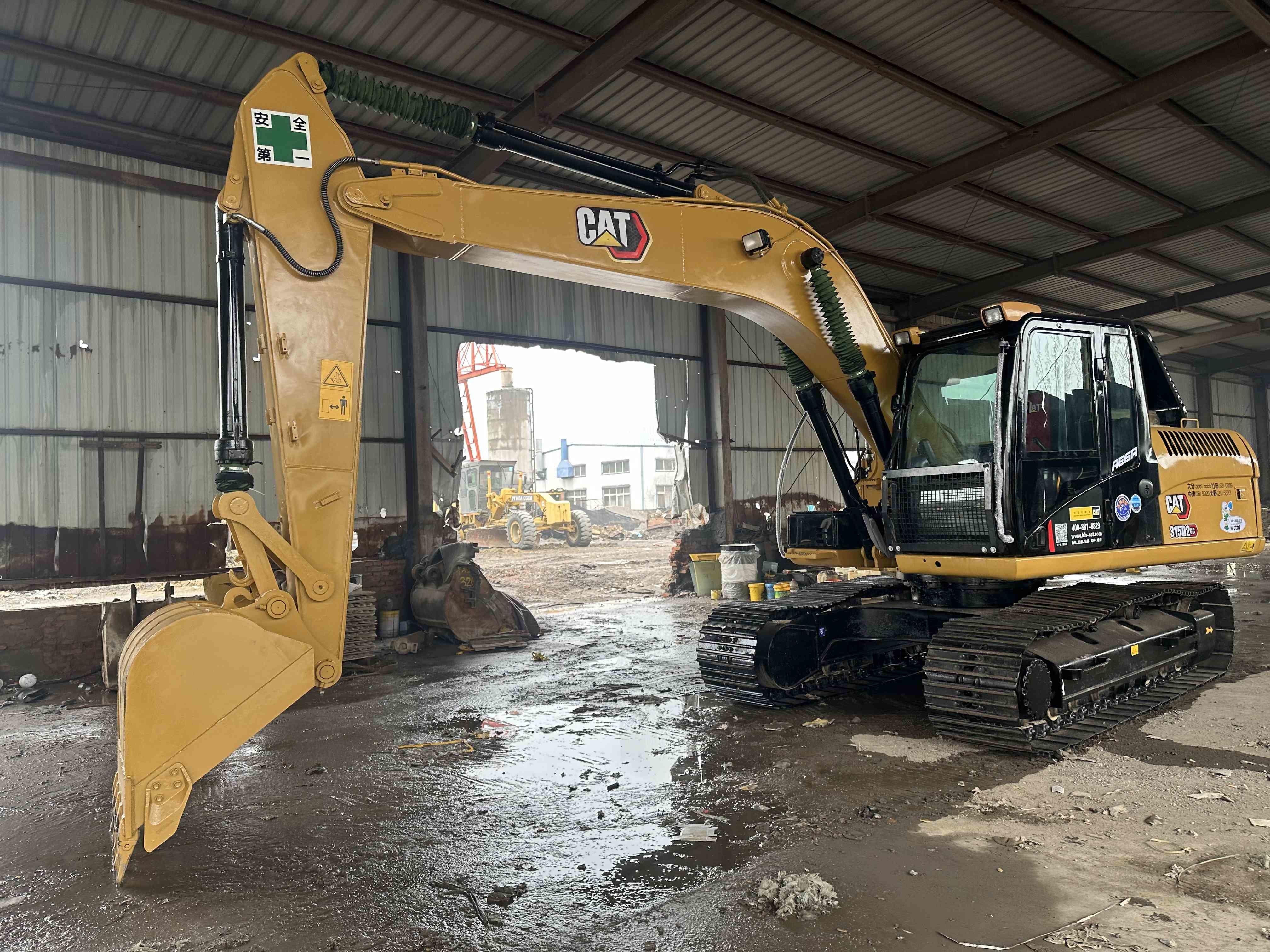 Used Excavator Original Caterpillar 315D2 Secondhand 15ton Crawler Digger