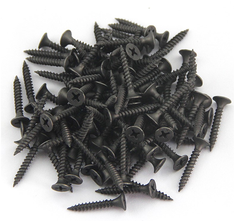 Black Bugle Head Chipboard Screw DIN 7982 Coarse Thread Drywall Screws for Remodeling