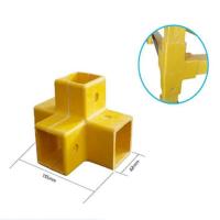 Buy cheap UV Resistance Fibreglass Accessories FRP Connectors For Square Tube,FRP Square product
