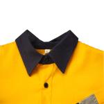 EN20471 FR Long Sleeve Construction Work Shirts Hi Vis Yellow Orange Highlight