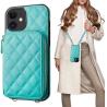 Buy cheap iPhone 12/12 Pro crossbody bag, RFID shielded PU leather strap bracket with card slot Split bag wrist strap lanyard from wholesalers