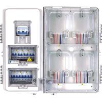 Buy cheap 1 Phase Outside Electrical Meter Box 4 Positions For Main 20 - 40 A product