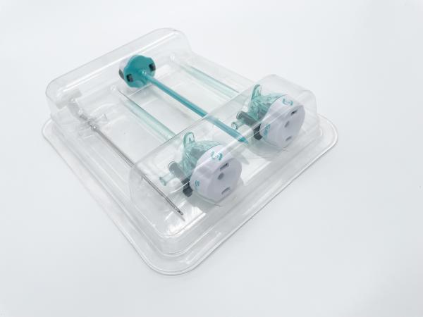 Buy cheap 5mm Disposable Laparoscopic Bladeless Trocar Kit Sleeve with Pouch Veress from wholesalers