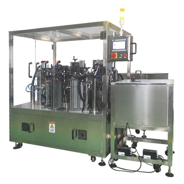 Bird's Nest Chuck Type Bottle Unscrambling Plug Leak Detection Integrated Machine