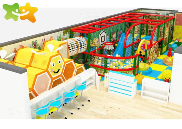 Fun Toddler Kids Indoor Playground Equipment Honeycomb Labyrinth Rock Climbing