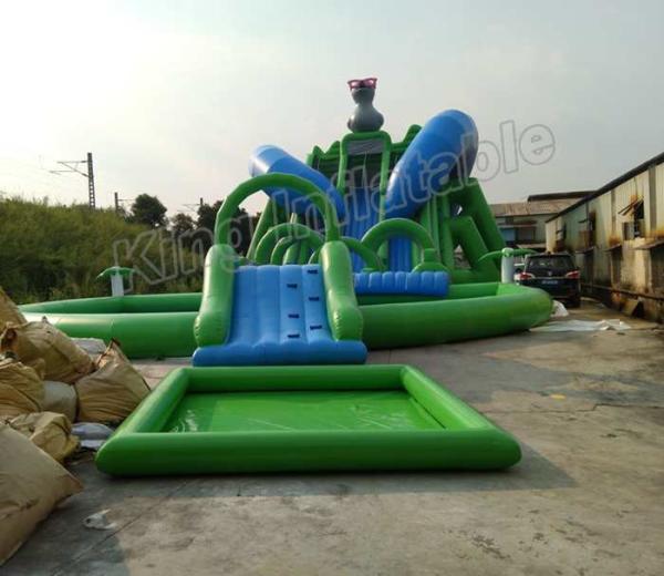 Buy cheap Outdoor Duck Shape Giant Inflatable Blow Up Water Slide For Kids And Adults from wholesalers