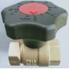 Buy cheap 3721 Female X Female Brass Regulating Valve With "V" Shape Openning Stainless Steel Ball And Plastic Graduated Handwheel from wholesalers