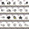 Buy cheap OEM Honda Accord Water Pump 059121008J 059121005T 059121005TX 059121008A 059121008JX 95810603330 from wholesalers