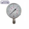 Buy cheap Dry 100mm Stainless Steel Pressure Gauge Bottom Connection For Furnace from wholesalers