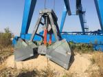Wire Rope Radio 12 CBM Remote Hydraulic Clamshell Bucket