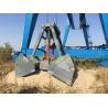 Buy cheap Wire Rope Radio 12 CBM Remote Hydraulic Clamshell Bucket from wholesalers