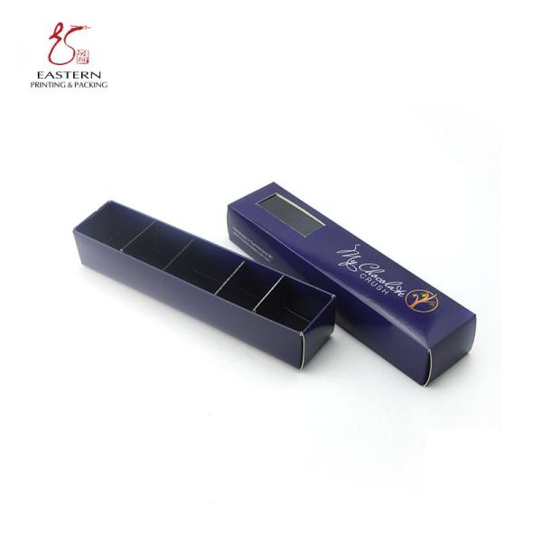 Buy cheap Transparent Window Lid And Bottom Paper Boxes For Chocolates 120gsm from wholesalers