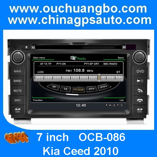 Ouchuangbo S100 A8 Dual Core Car Radio for Kia Ceed 2010 with Audio Player GPS Navigation 1GB CPU