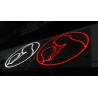 Buy cheap Advertising Plastic Neon Signs durable 24mm Depth For Events / Restaurant from wholesalers