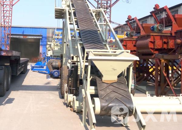 Buy cheap ISO 35kw 25M3 35M3 60M3 Mobile Concrete Batching Plant from wholesalers
