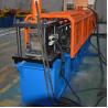 Buy cheap Pallet Top Hat Roll Forming Machine 0.9mm Galvanized Steel Reinforcement Shelf 12m / Min from wholesalers