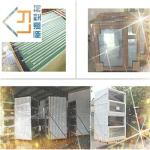 Easy Maintenance UPVC Casement Window Excellent Air Tightness Custom