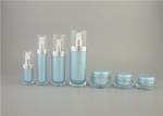 Oval Shape Acrylic Lotion Bottle Plastic Cosmetic Packaging Shangyu Plastic