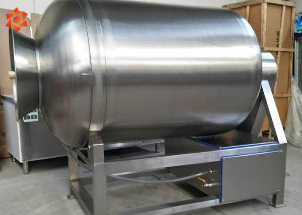 Stainless Steel Meat Processing Equipment Vacuum Meat Tumbler 2 - 20r/Min Rotate