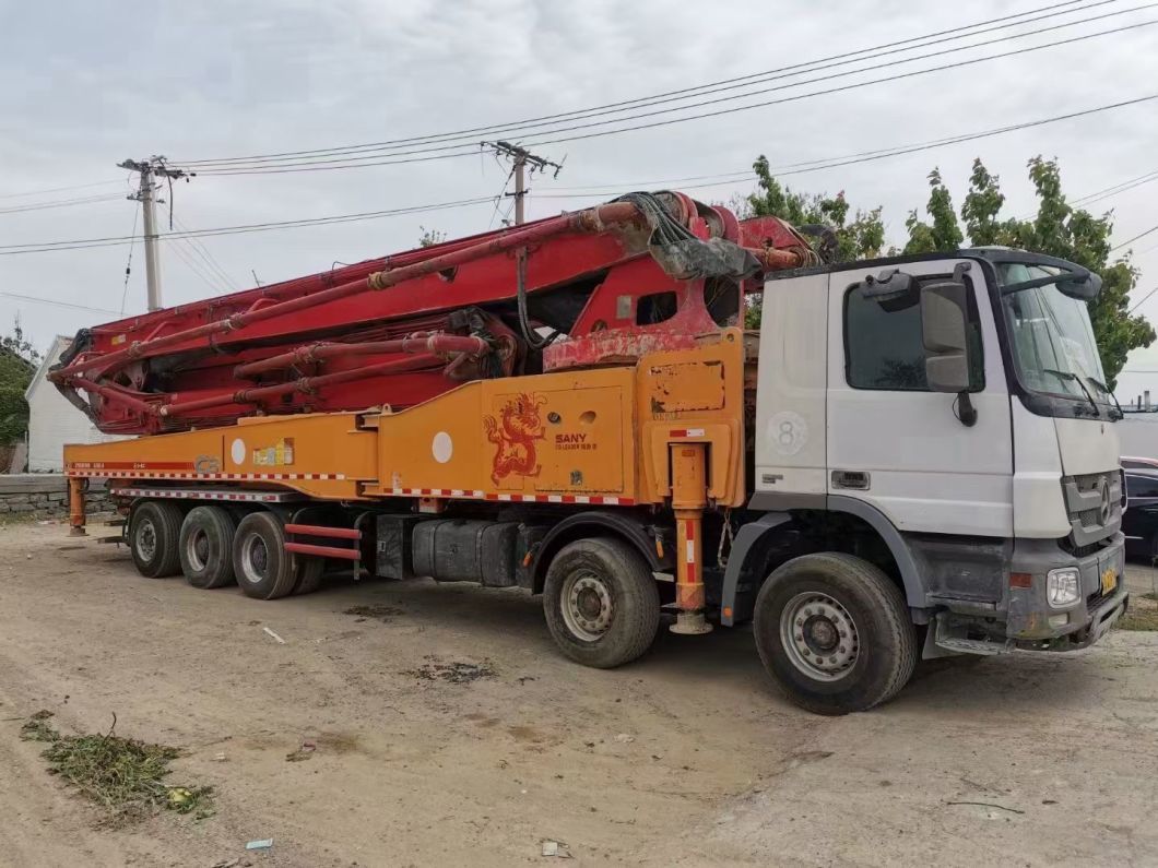 Used Construction Machinery Boom Pump 62 Meter Concrete Pump