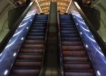 SUNNY Commercial Escalator 35 Degree 1000mm Step Width Vvvf Control