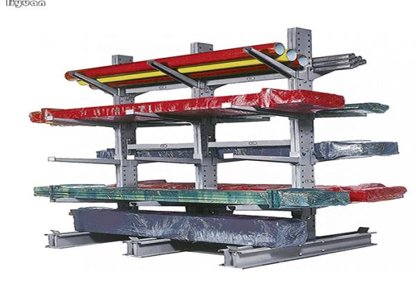 Buy cheap Supermarket Cantilever Pallet Rack Shelving Powder Coated Surface Easy Installation from wholesalers