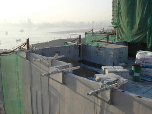 Buy cheap High rise building window cleaning , electric hanging gondola , rope cradle from wholesalers