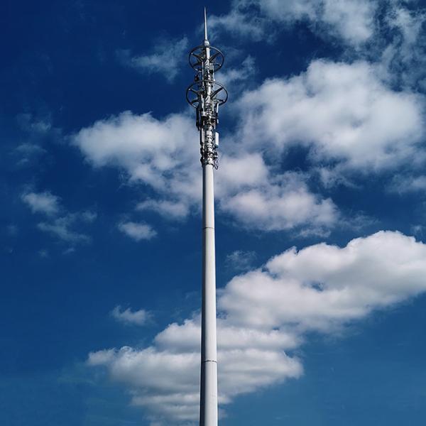 Buy cheap Upgrade Communication Infrastructure Telecommunication Post 100FT 120FT from wholesalers