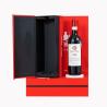 Buy cheap CMYK Magnetic Book Shape Red Wine Gift Rigid Cardboard Paper Box for Luxury Packaging from wholesalers