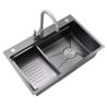 Buy cheap 304SS Stainless Steel Shop Sink Nano Coating Stainless Steel Single Bowl Kitchen Sink from wholesalers