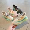 Buy cheap Soft Breathable Kids Flyknit Sports Shoes 25-36 size outdoor hiking running shoes from wholesalers