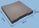 High Strength PP Concrete Paver Forms , Square Patio Paver Molds Good Toughness