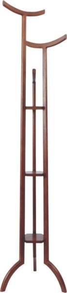 Buy cheap Wood Guestroom Hotel Coat Rack Smooth finished 430*430*H1780mm from wholesalers