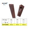 Buy cheap KR-P0296W2 Wood Color Plastic Sofa Feet Replacement Long Lifespan ABS Material from wholesalers