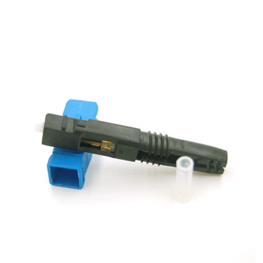 Field assembly ftth sc/upc pc apc quick embedded optal fiber optical fast connector for fiber