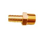 Male 1/4 Inch NPT X 1/2 Pipe Brass Barbed Hose Fittings Fuel Tube Fitting