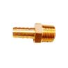 Buy cheap Male 1/4 Inch NPT X 1/2 Pipe Brass Barbed Hose Fittings Fuel Tube Fitting from wholesalers