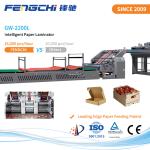 GW-2200L 3-Ply Flute Laminator Anticorrosive Unique Servo Vacuum Feeding