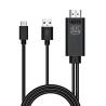 Buy cheap 4K 30Hz Type C To HDMI HDTV Cable For Laptop , Nickel Plated 10 Foot HDTV HDMI Cable from wholesalers